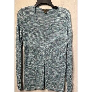 Tommy‎ Bahama Blue Stripe Linen Sweater Women's Size Small